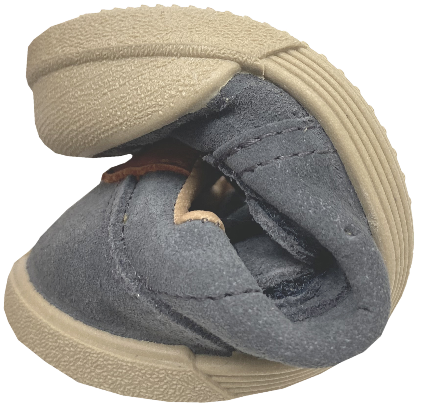 Lässige Sneaker aus Leder & Mikrofaser in Blue / Grey aus der Barefootlinie von IGOR aus Spanien TennisS.