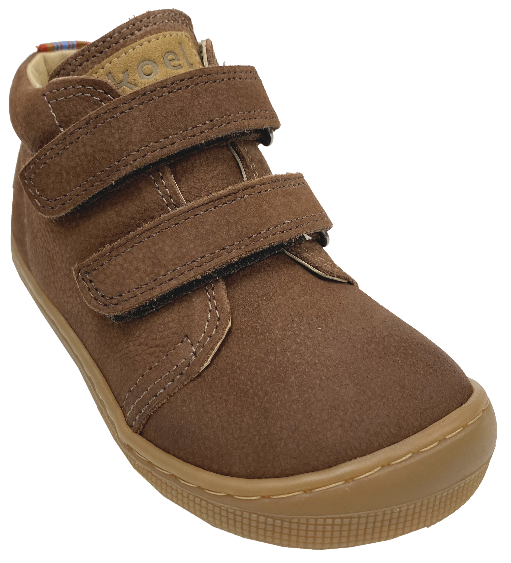 Halbschuhe aus Hydro Leder + Lederfutter von KOEL Barefoot *DON 2.0 * in Chocolate