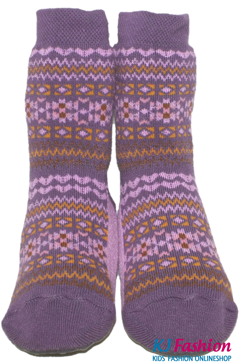 Stopper Socken / Stoppis von EWERS Modell: Inka in Flieder 27073-1277