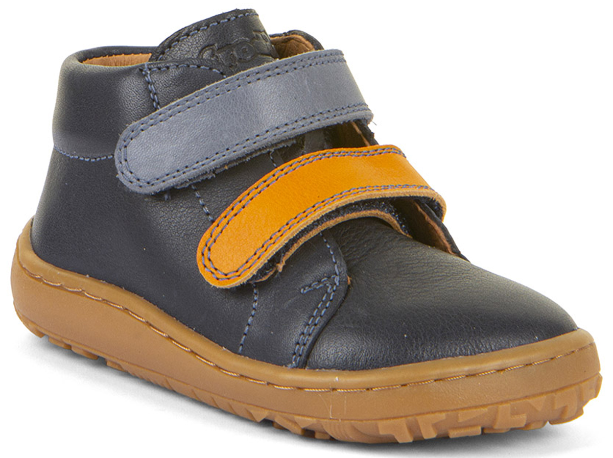 Barfußschuhe knöchelhoch aus Nappaleder von FRODDO in Navy *First Step* G2130360