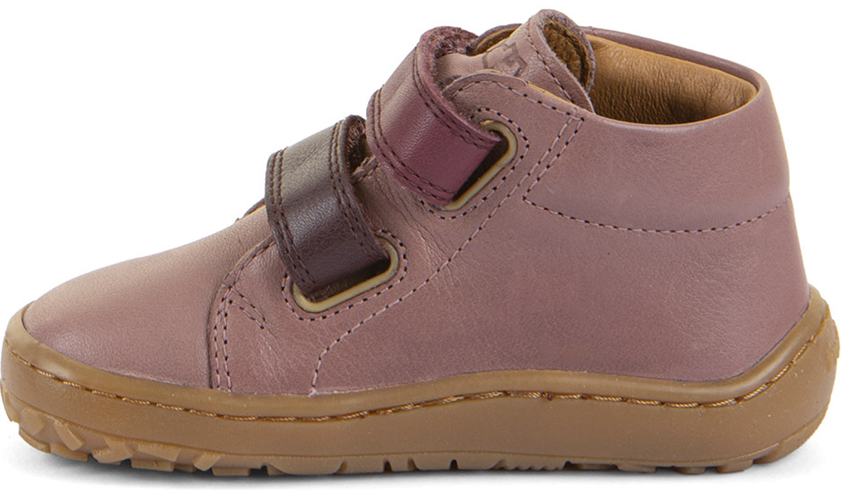 Barfußschuhe knöchelhoch aus Nappaleder von FRODDO in Alt Rosa *First Step* G2130369