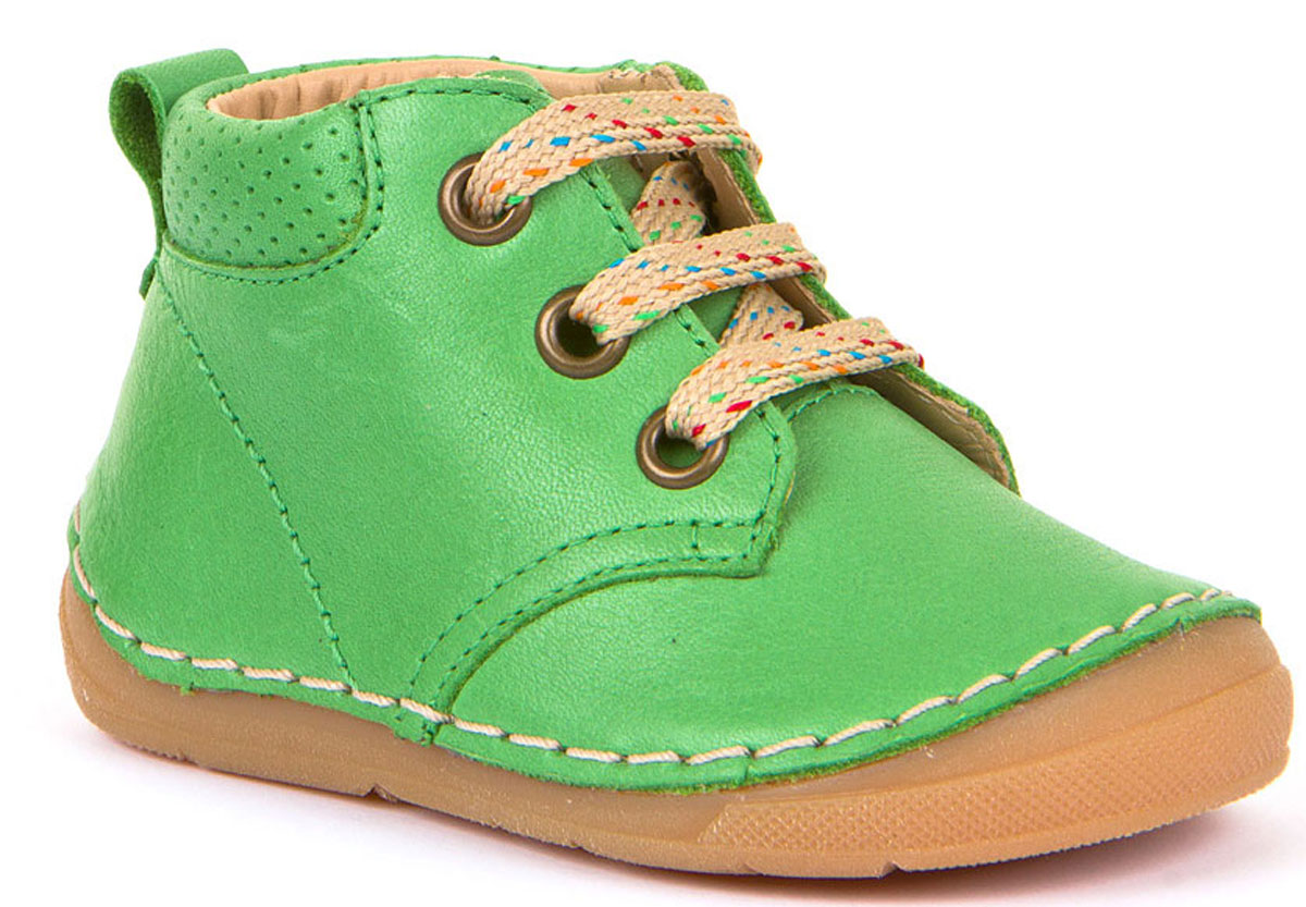 Halbschuhe,Schnürer, Flexsohle, Glattleder, hoher Spann & breitere Füße Grün von FRODDO G2130219-4