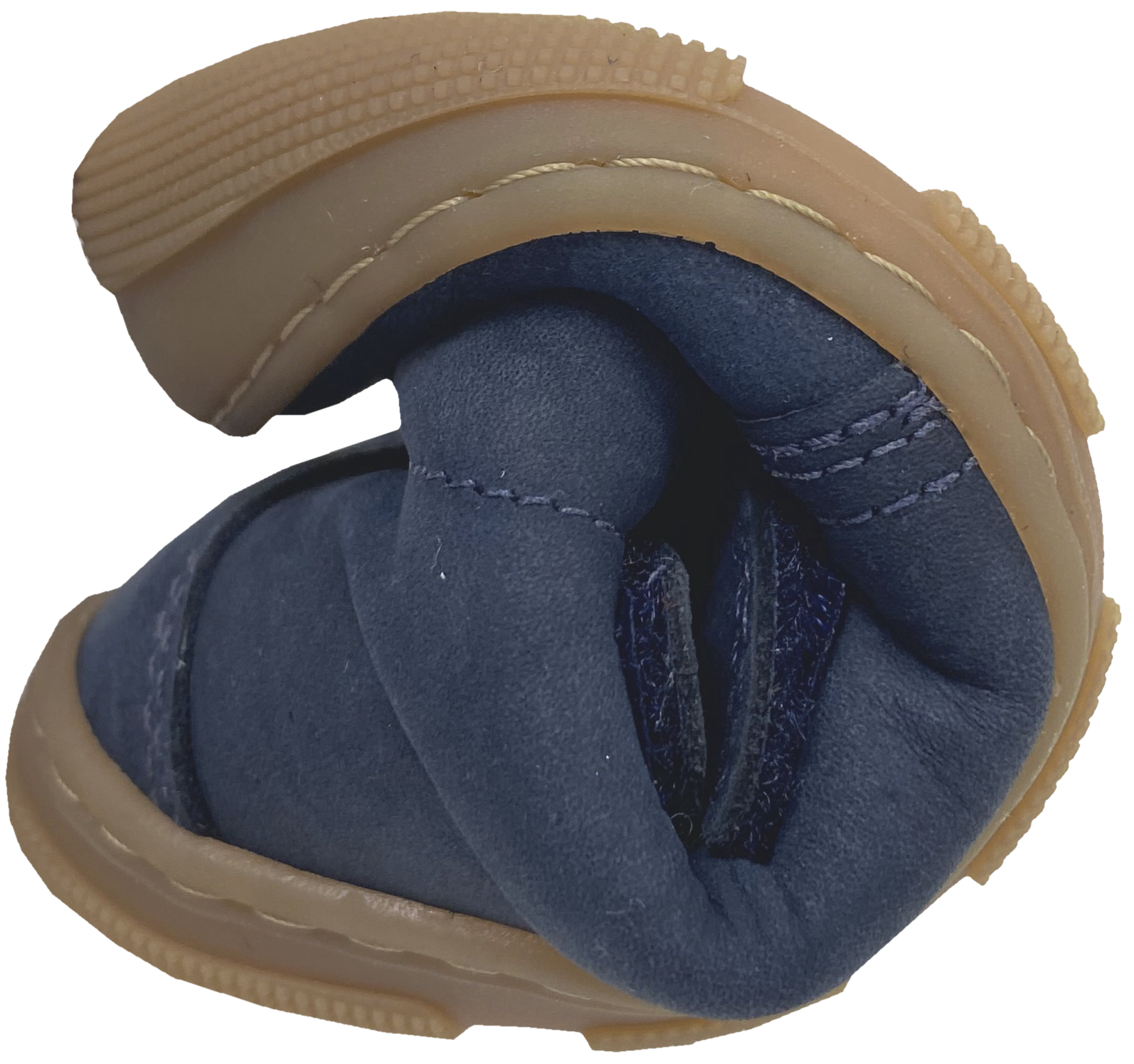 Barfußschuhe *KARI Wool Extra Wide* v. KOEL Hydro Leder+Wollfleece Futter Navy 15W002.233
