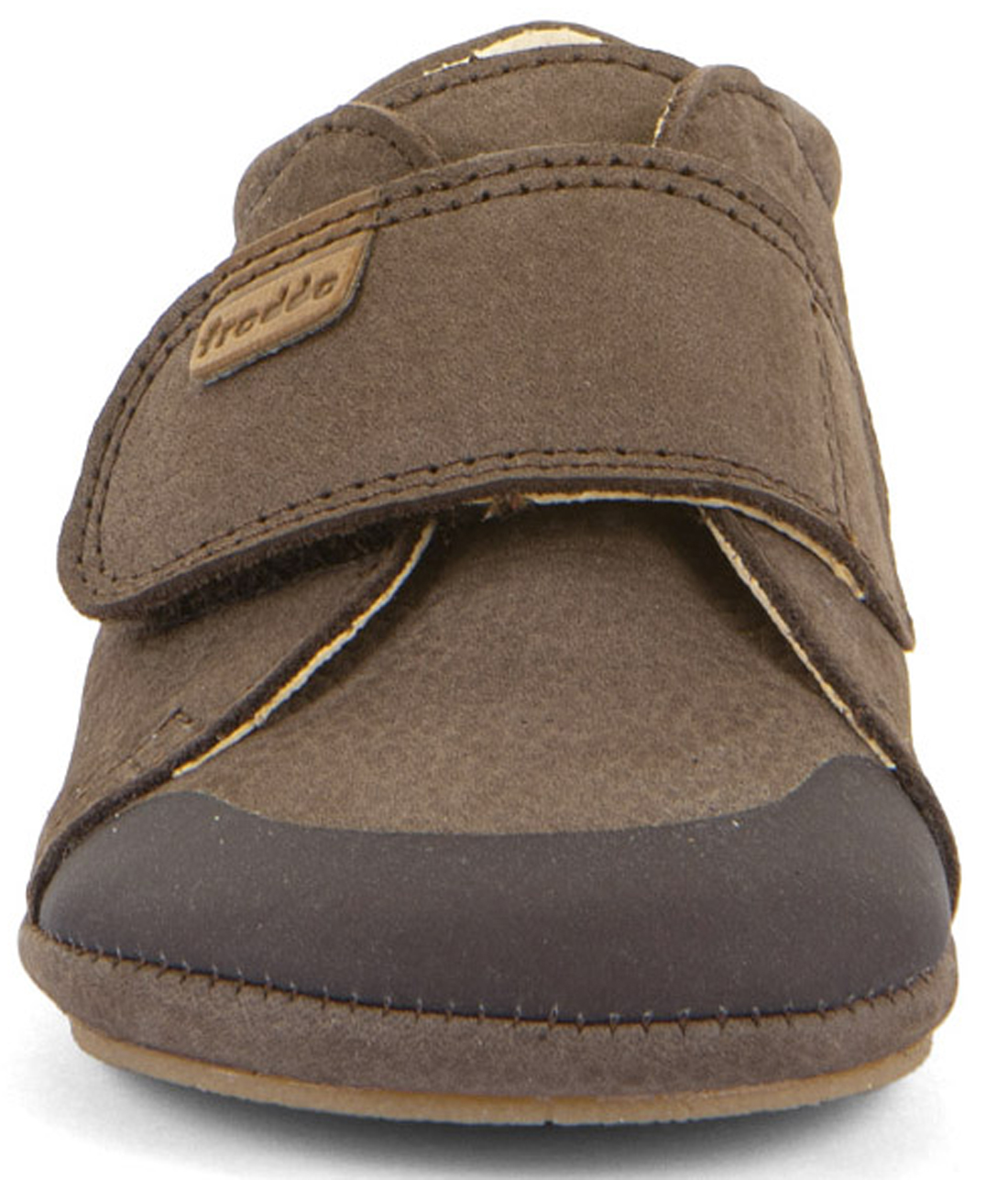 First Walk Lederschuhe in Matt DKL Brown mit soft- knautschiger Minimalsohle von FRODDO Barefoot G1130024