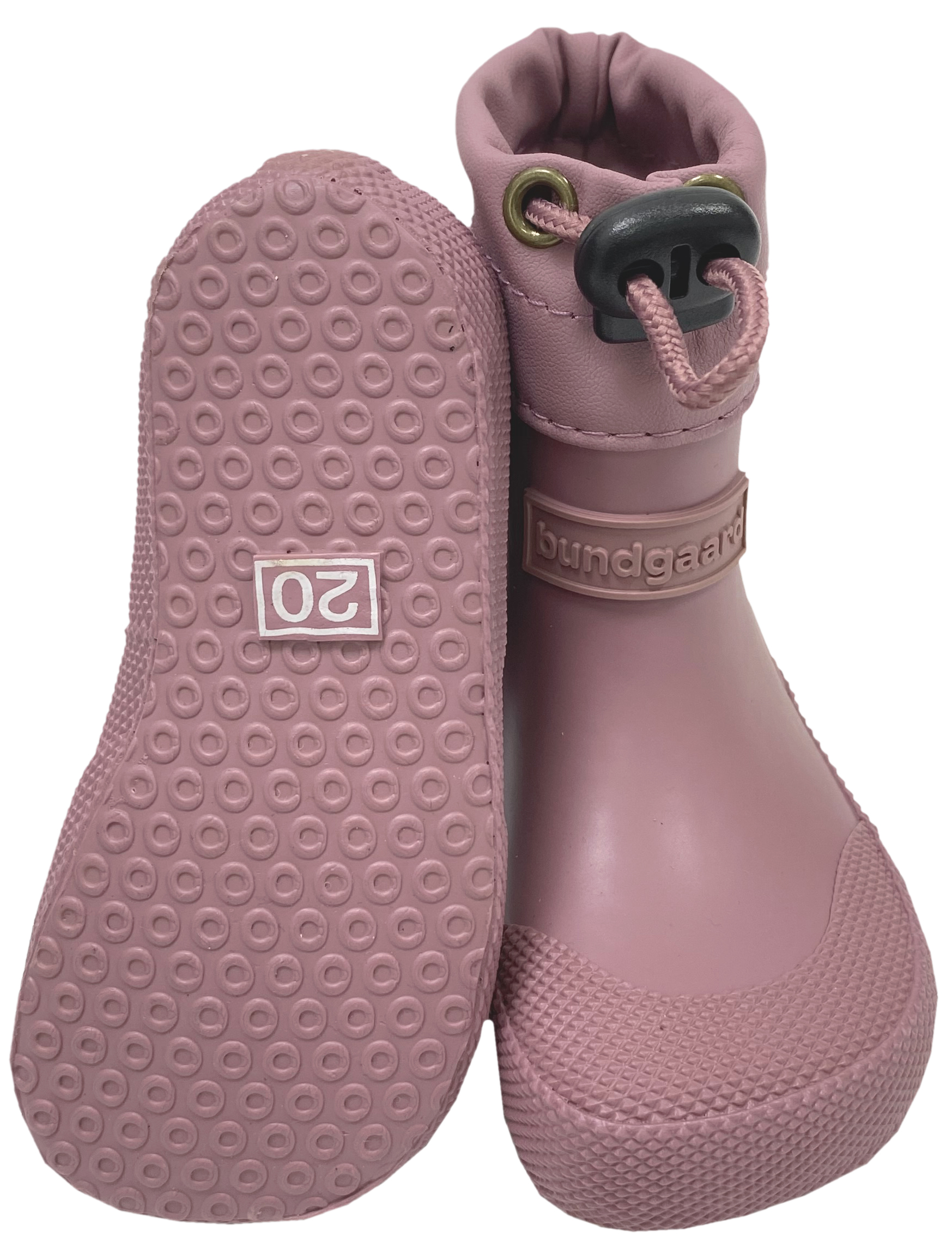 Extrem flexible & leichte Barfuß- Gummistiefel Kurzschaft COVER in 3470 Alt Rosa v. BUNDGAARD