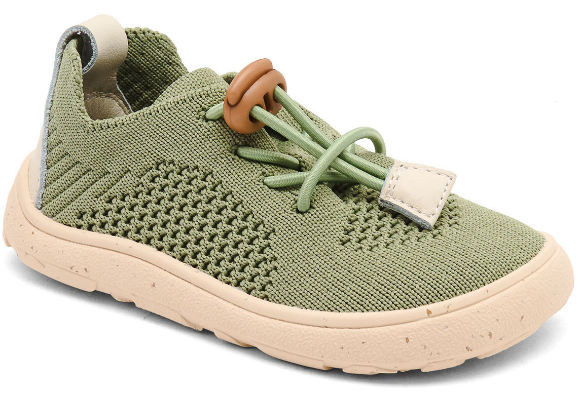 Barfußschuh JUA in Sage Grün aus Mesh mit Schnellverschluss von BISGAARD Barefoot