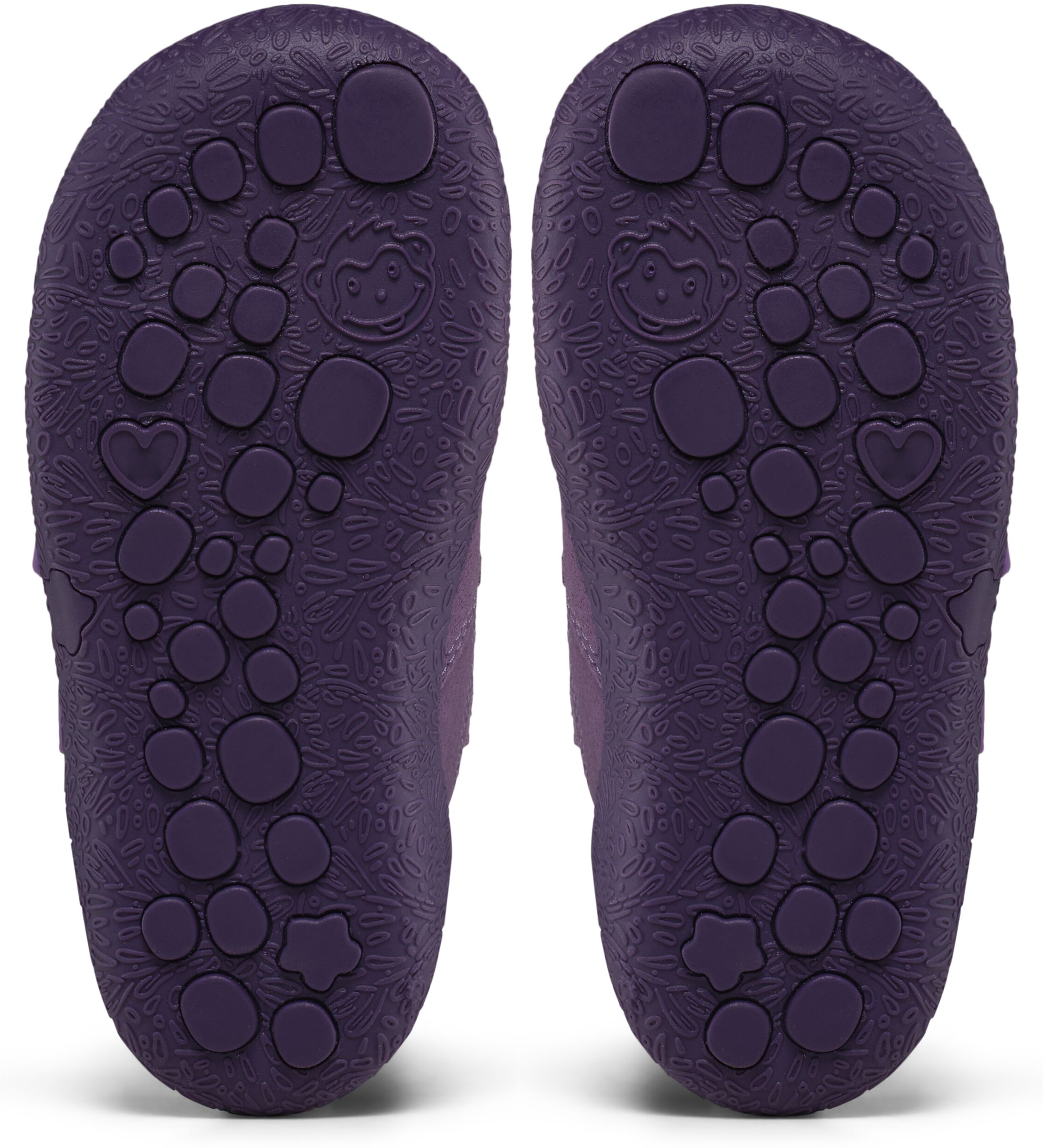 Veganer Midboot  SNUGGY mit Winterfutter von AFFENZAHN in Purple Motiv Butterfly