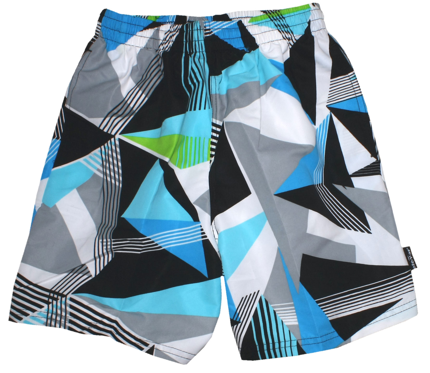 Badeshorts / Boardshorts längere Form / Knielang mit Geographischem Muster v. EleMar 4-415-44