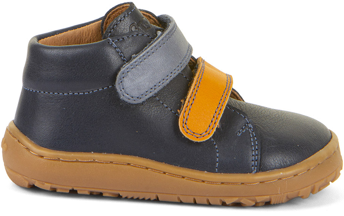 Barfußschuhe knöchelhoch aus Nappaleder von FRODDO in Navy *First Step* G2130360