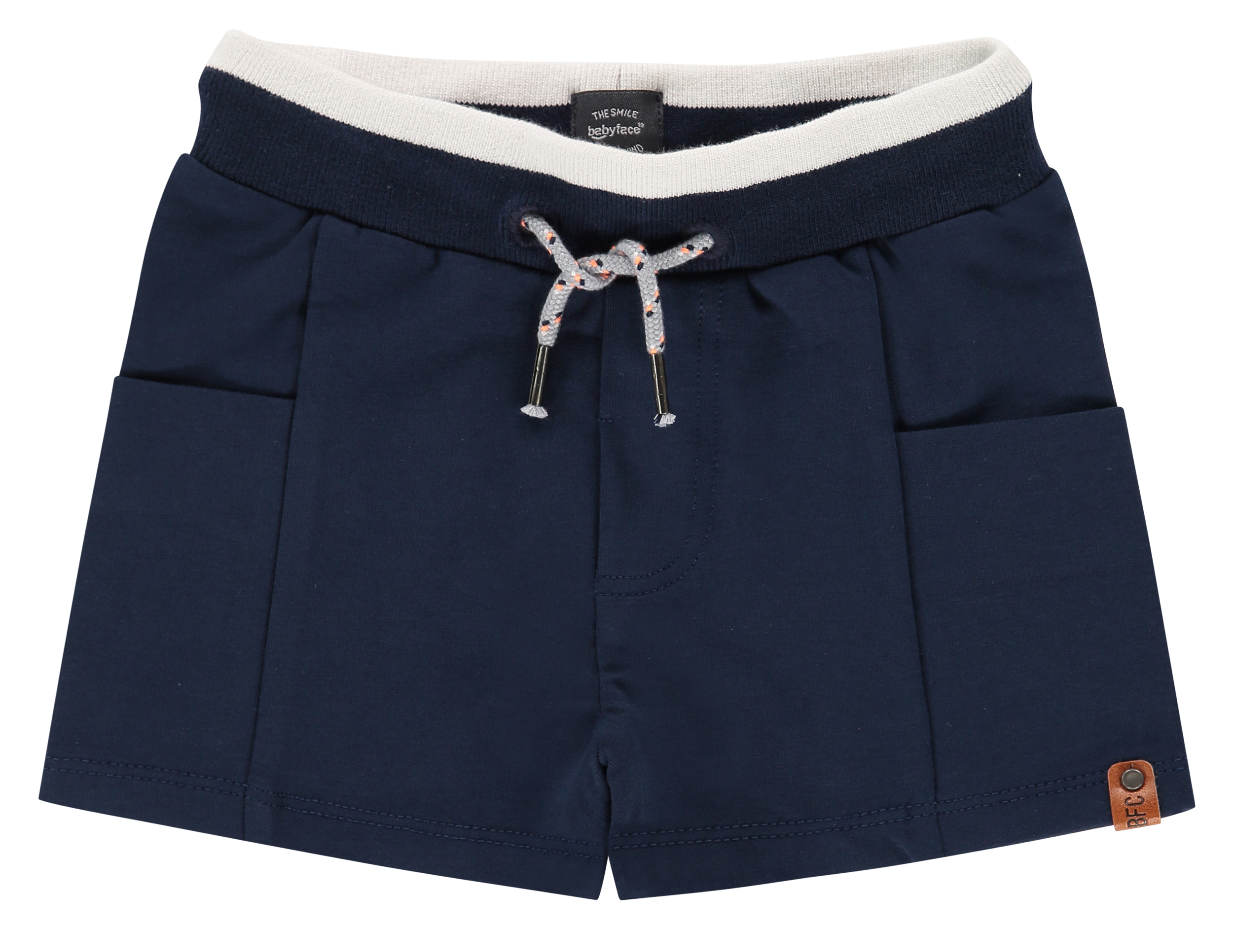 Kurze Sweatshorts in Dark Navy, Cargotaschen auf dem Bein für Mini Boys von BABYFACE 21107233