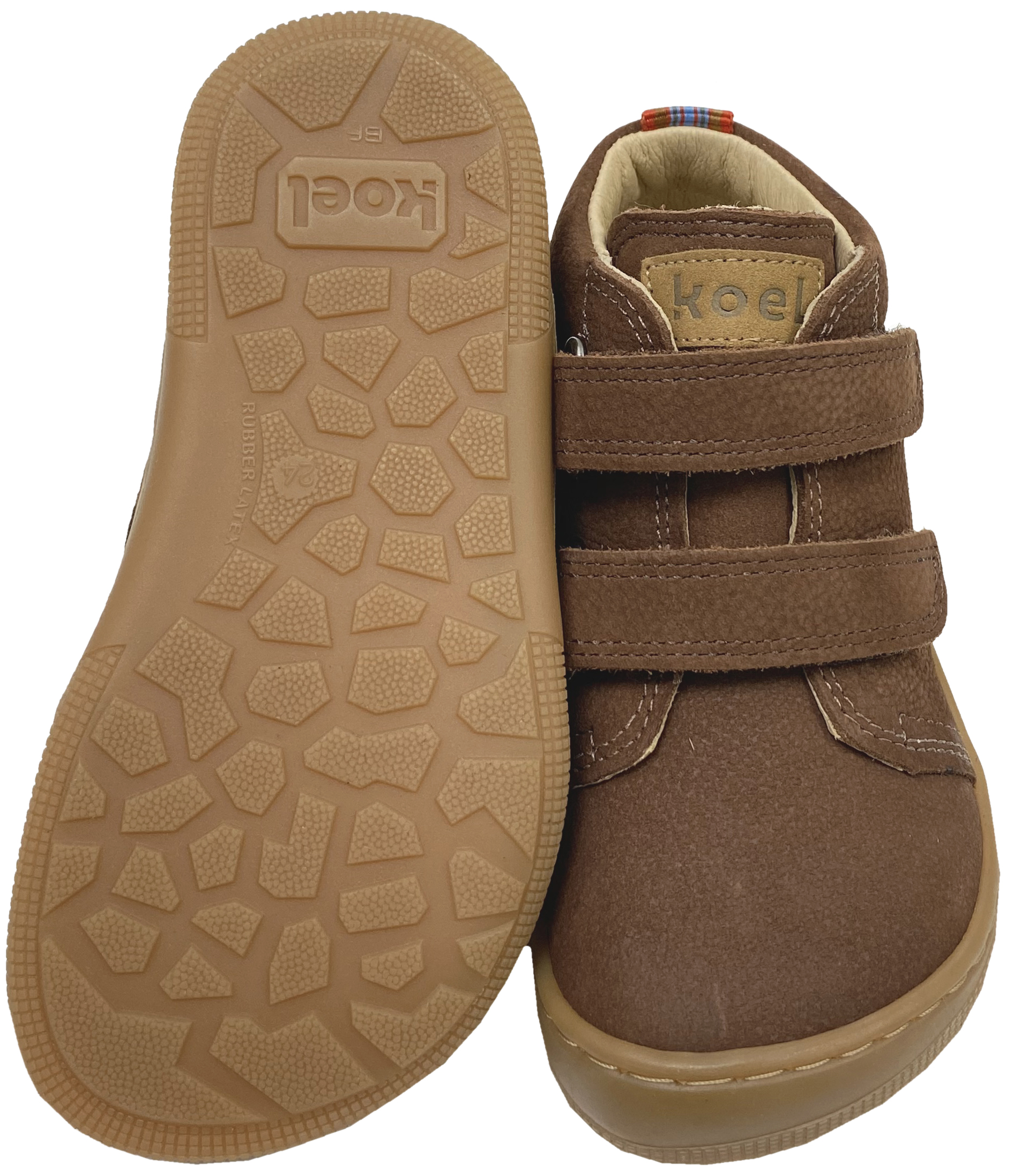 Halbschuhe aus Hydro Leder + Lederfutter von KOEL Barefoot *DON 2.0 * in Chocolate