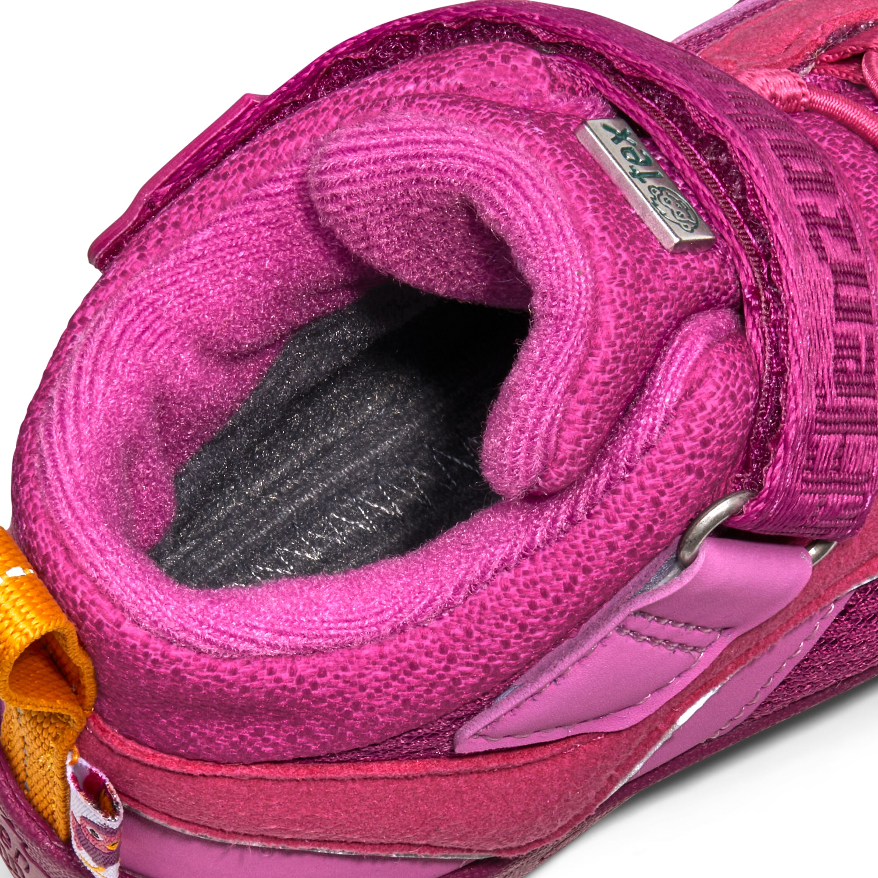Veganer Übergangsschuh / Low Boot von AFFENZAHN * EXPLORY * Vogel in Berry / Pink