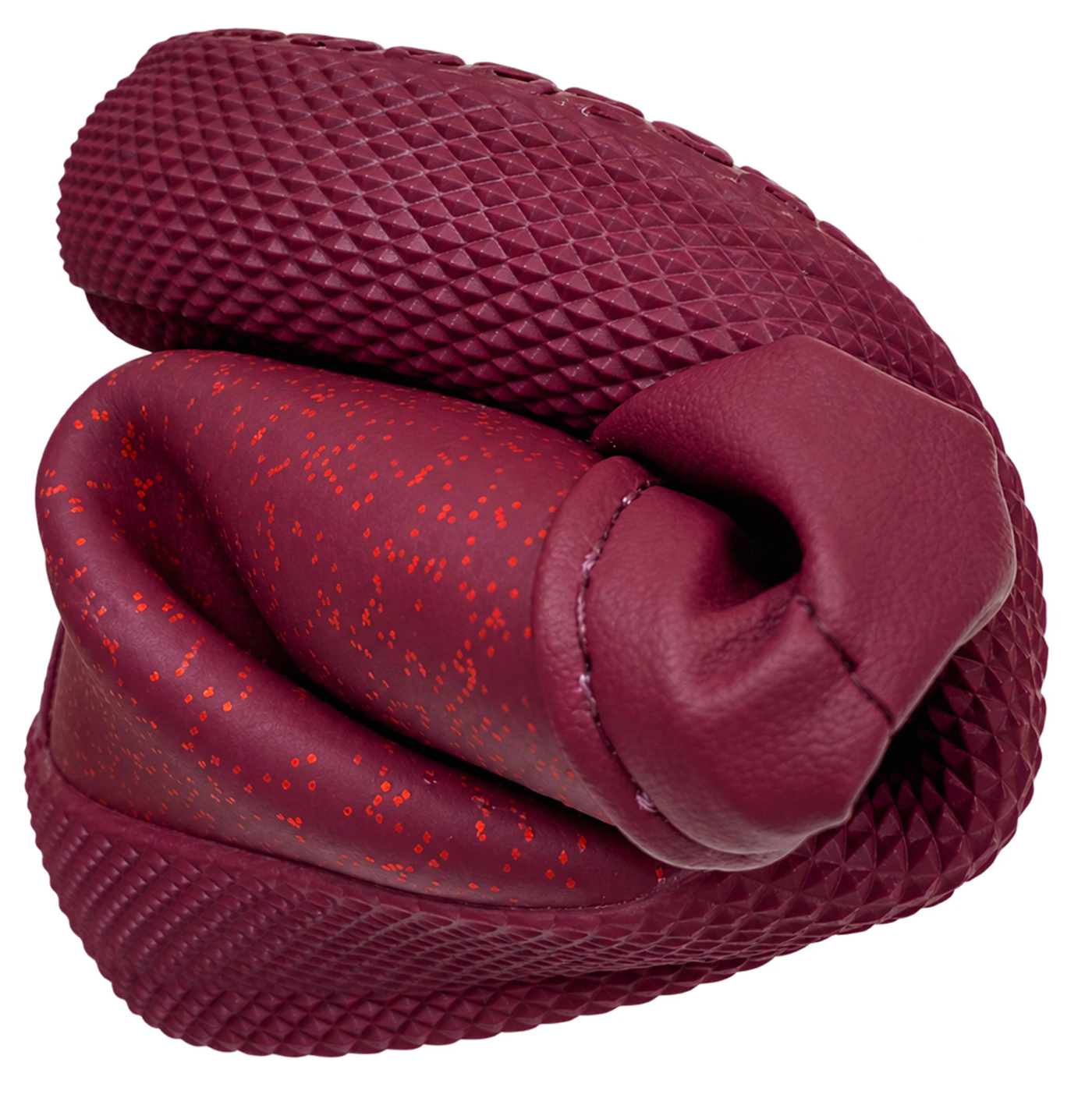 Barfuß Gummistiefel / Regenüberzieher >BUNDGAARD< mit Warmfutter MALIK in Berry Sparkle