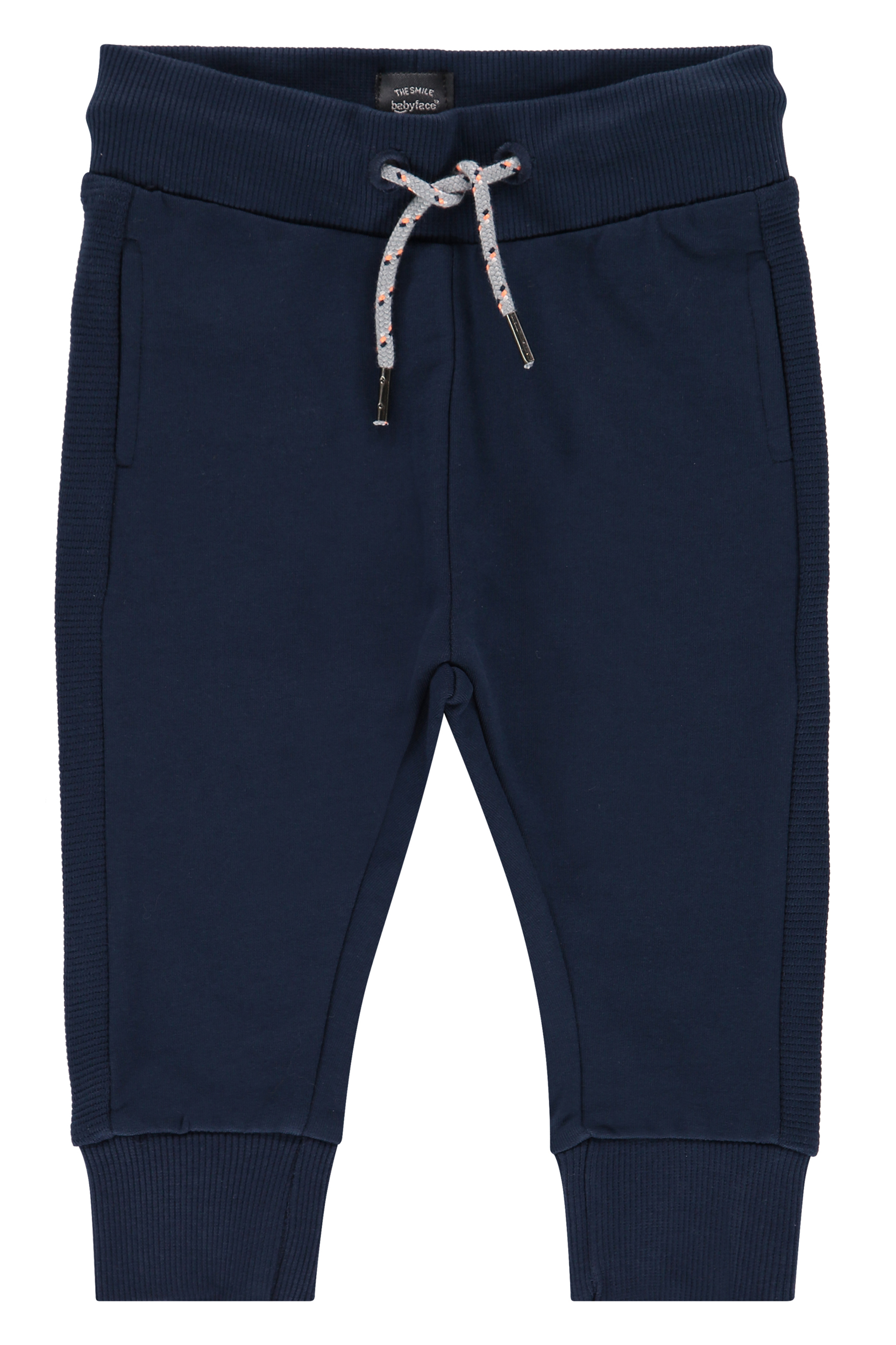 Bequeme Sweathose in Dark Navy mit Kordel zum regulieren für Mini Boys von BABYFACE 21107229