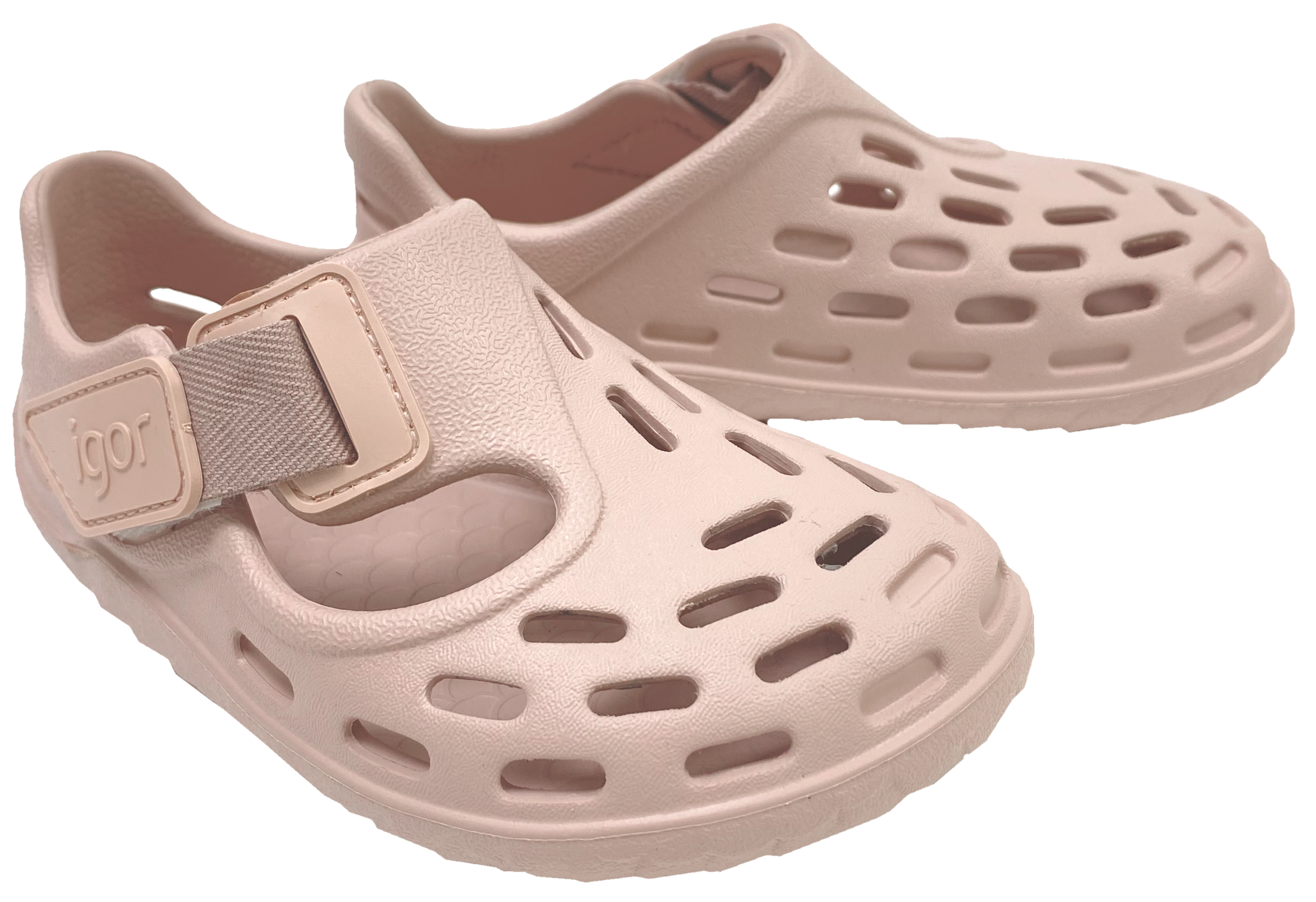 Ultraleichte EVA Barfußschuhe, Wasser- & Gartenschuhe IGOR TIJUCA in Pastell Rosa