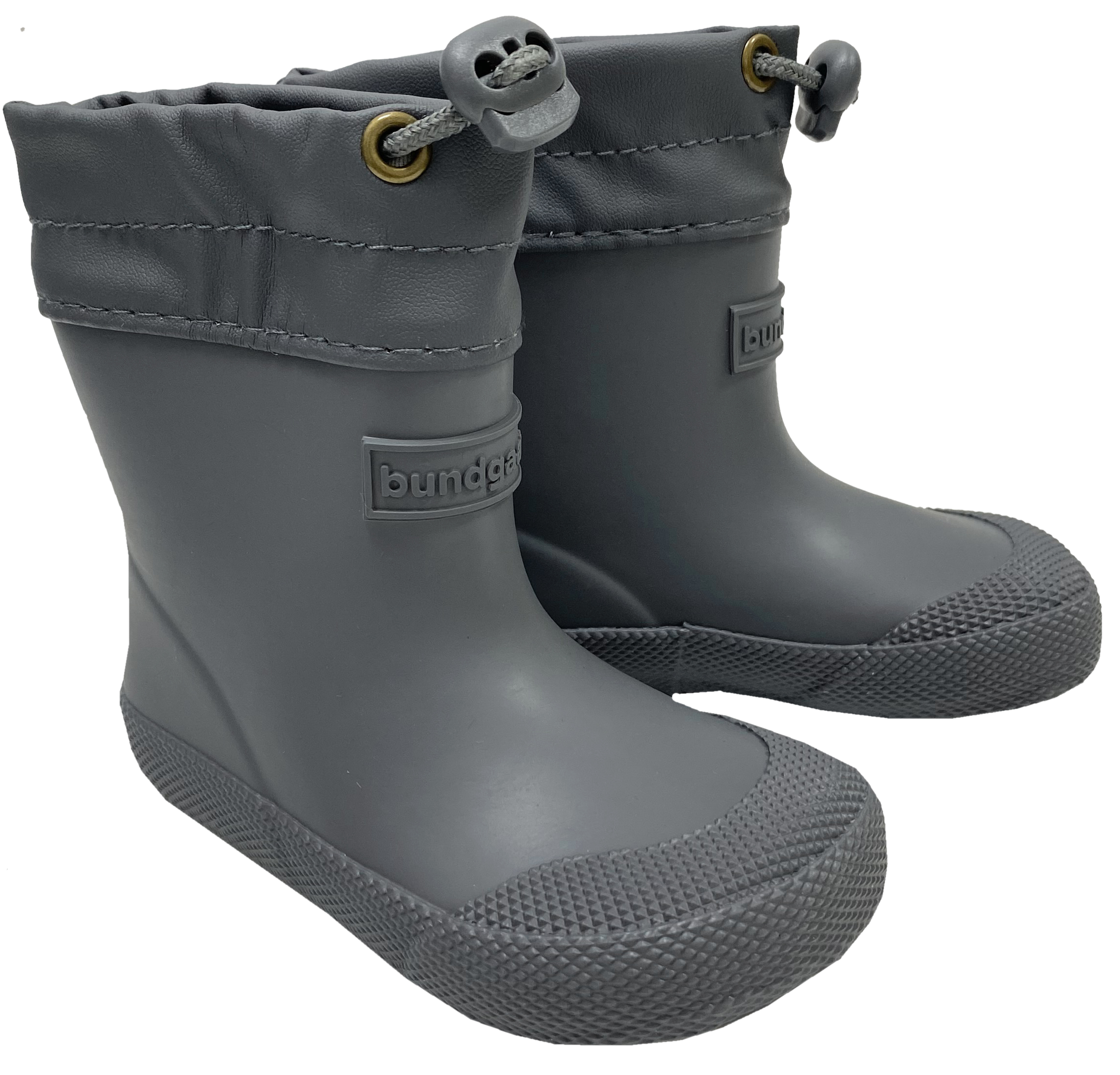 Extrem flexible & leichte Barfuß- Gummistiefel Kurzschaft COVER *BUNDGAARD* in 1480 Slate / Steingrau