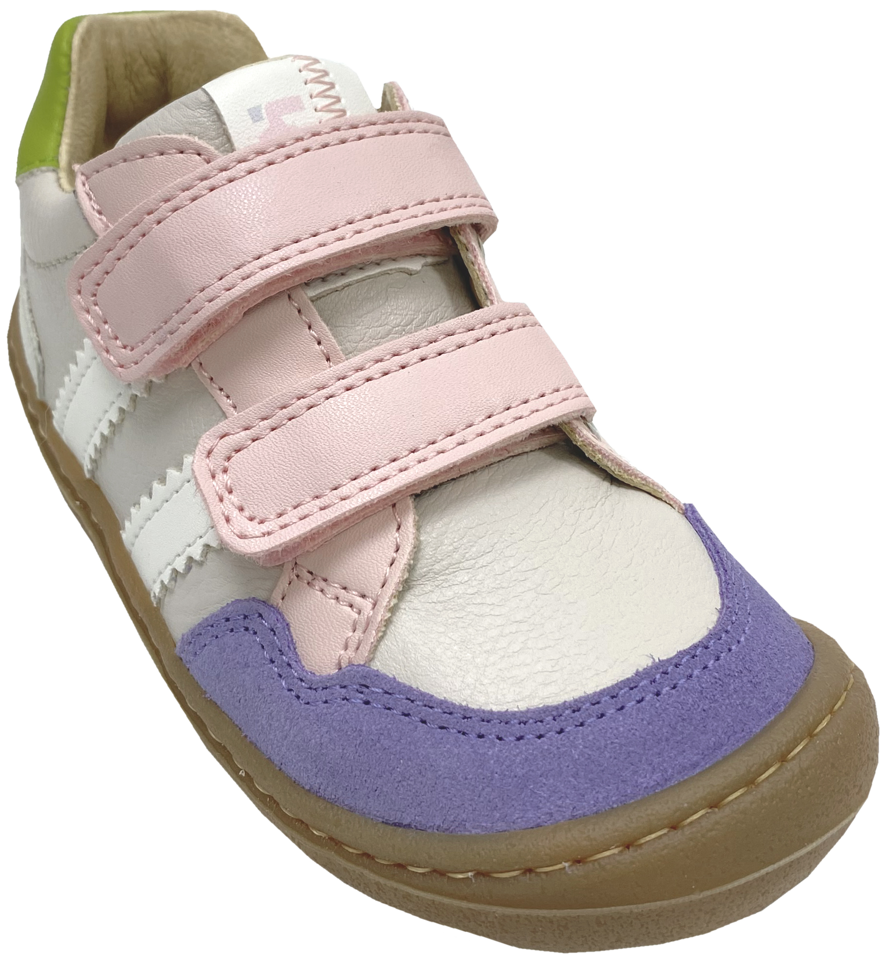 Barfuß Sneaker * BALI 2.0 * aus Nappaleder Lavendel, schmalere Paßform Klassik Sohle 06M022.121