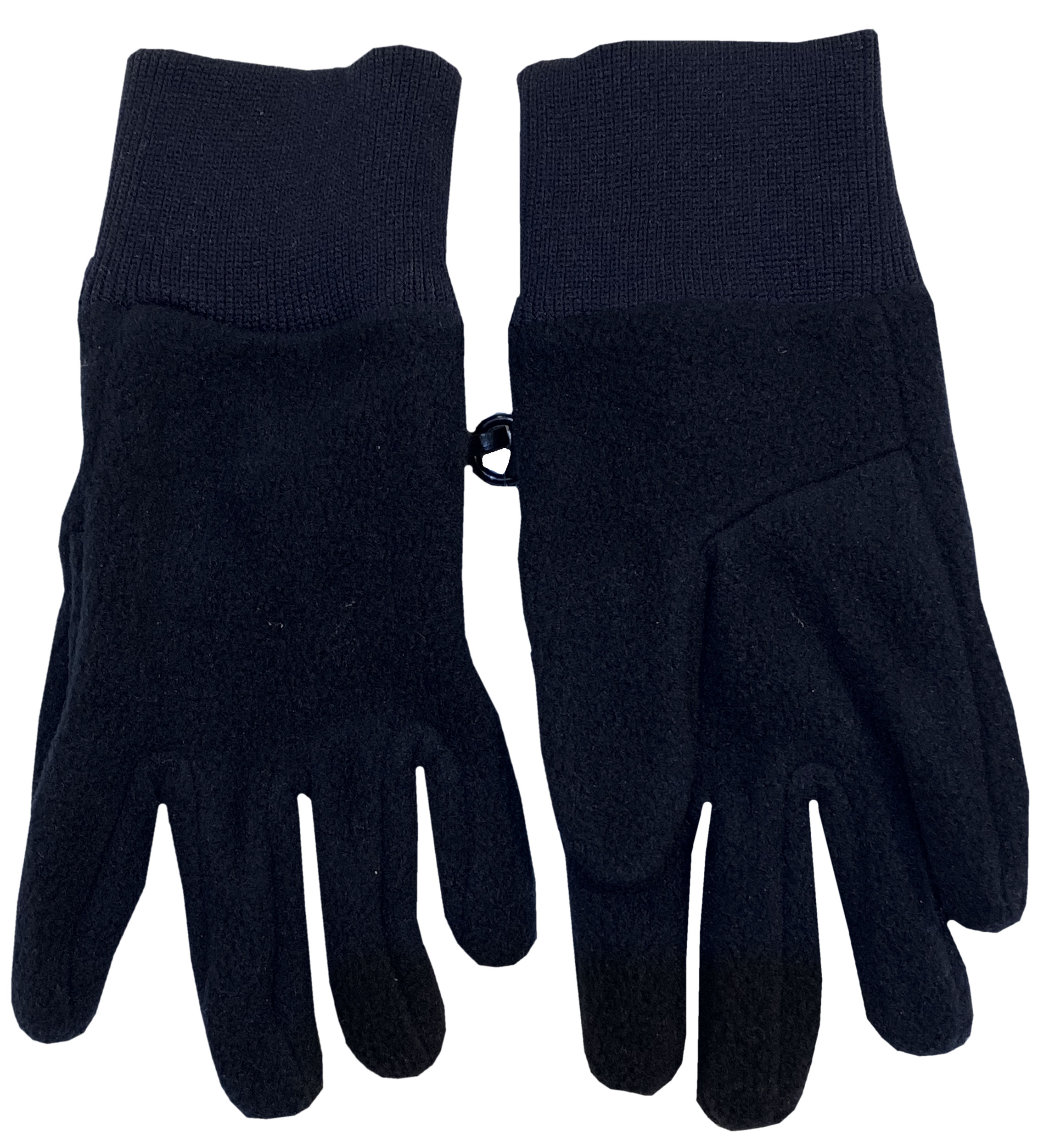 Fingerhandschuhe / Fleecehandschuhe mit Strickstulpe in MARINE von MAXIMO 996000