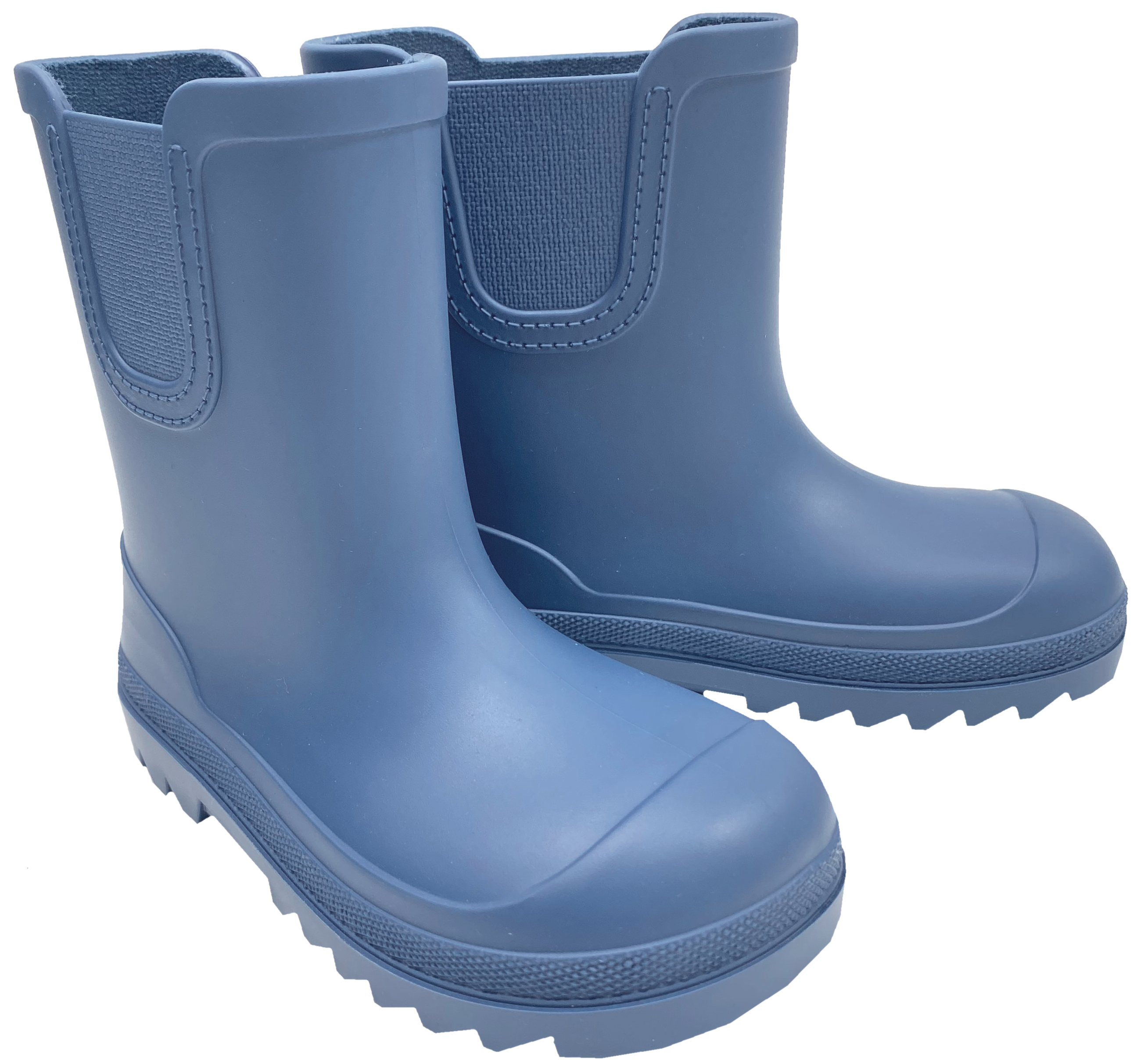 Leichte & flexible Barfußgummistiefel Xtra breite Zehenbox von IGOR * Verona * in Azul Blue