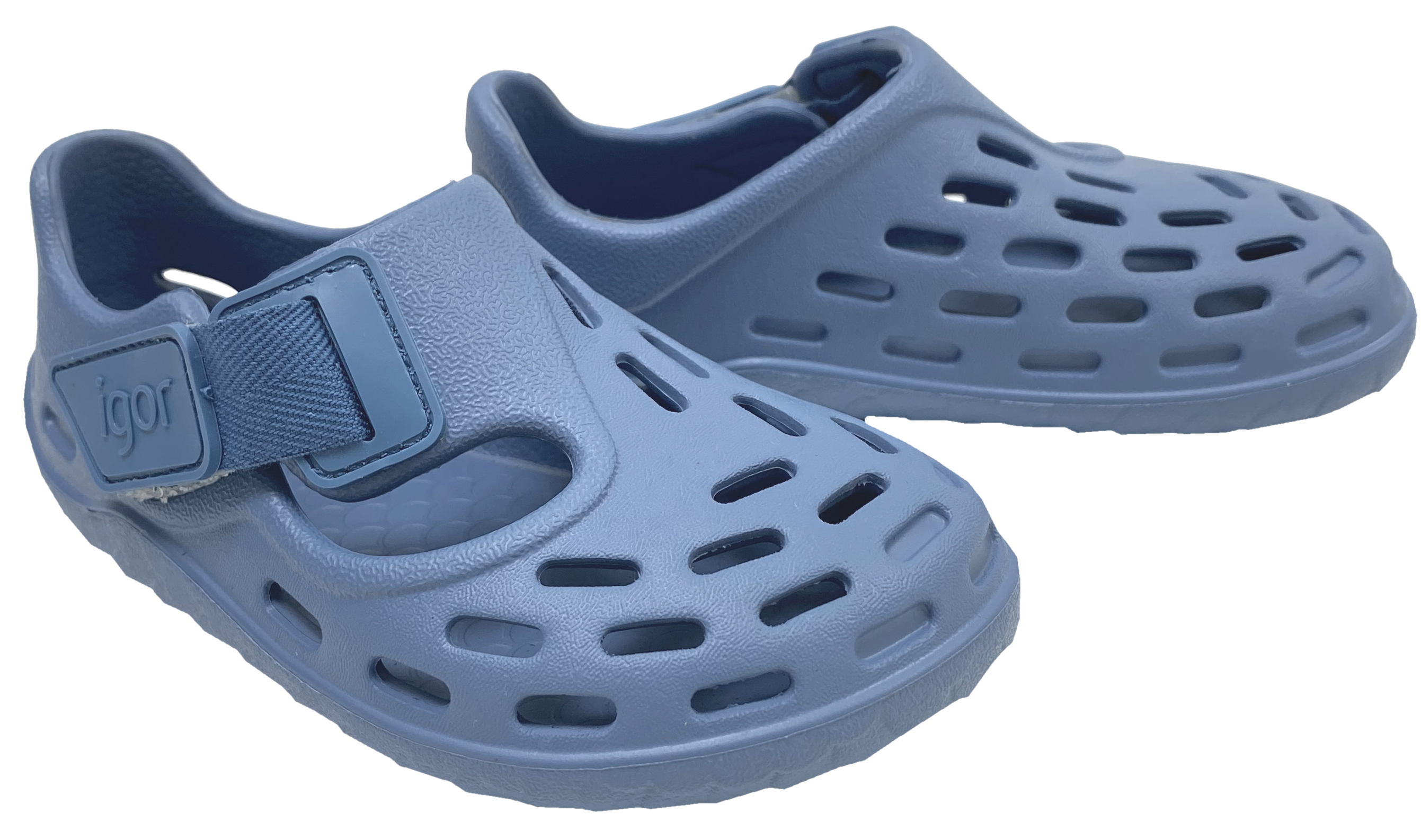 Ultraleichte EVA Barfußschuhe, Wasser- & Gartenschuhe IGOR TIJUCA in Jeans Blau
