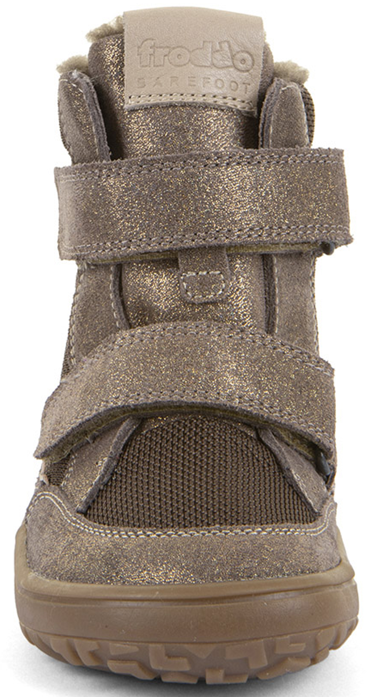 Winterstiefel Leder + Mesh +TEX +Schurwollfutter Beige Bronze FRODDO Barefoot G3160247