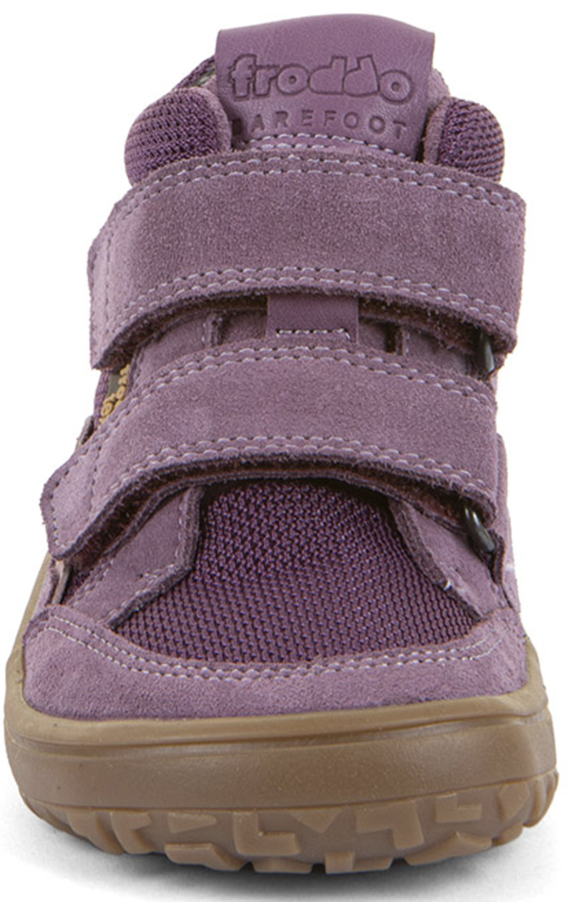 Minimalschuhe Knöchelhoch Leder & Mesh+TEX Membran FRODDO Barefoot *TEX AUTUMN* Violett G3110266