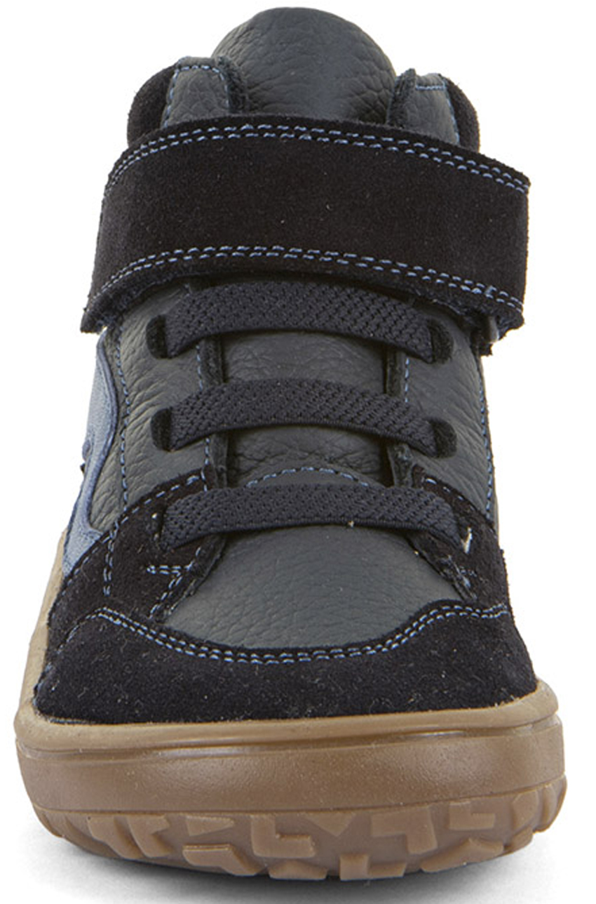 Halbhohe Barfußschuhe, TEX Membran & Textil Futter FRODDO *Barefoot TEX Go * Dark Blue G3110265