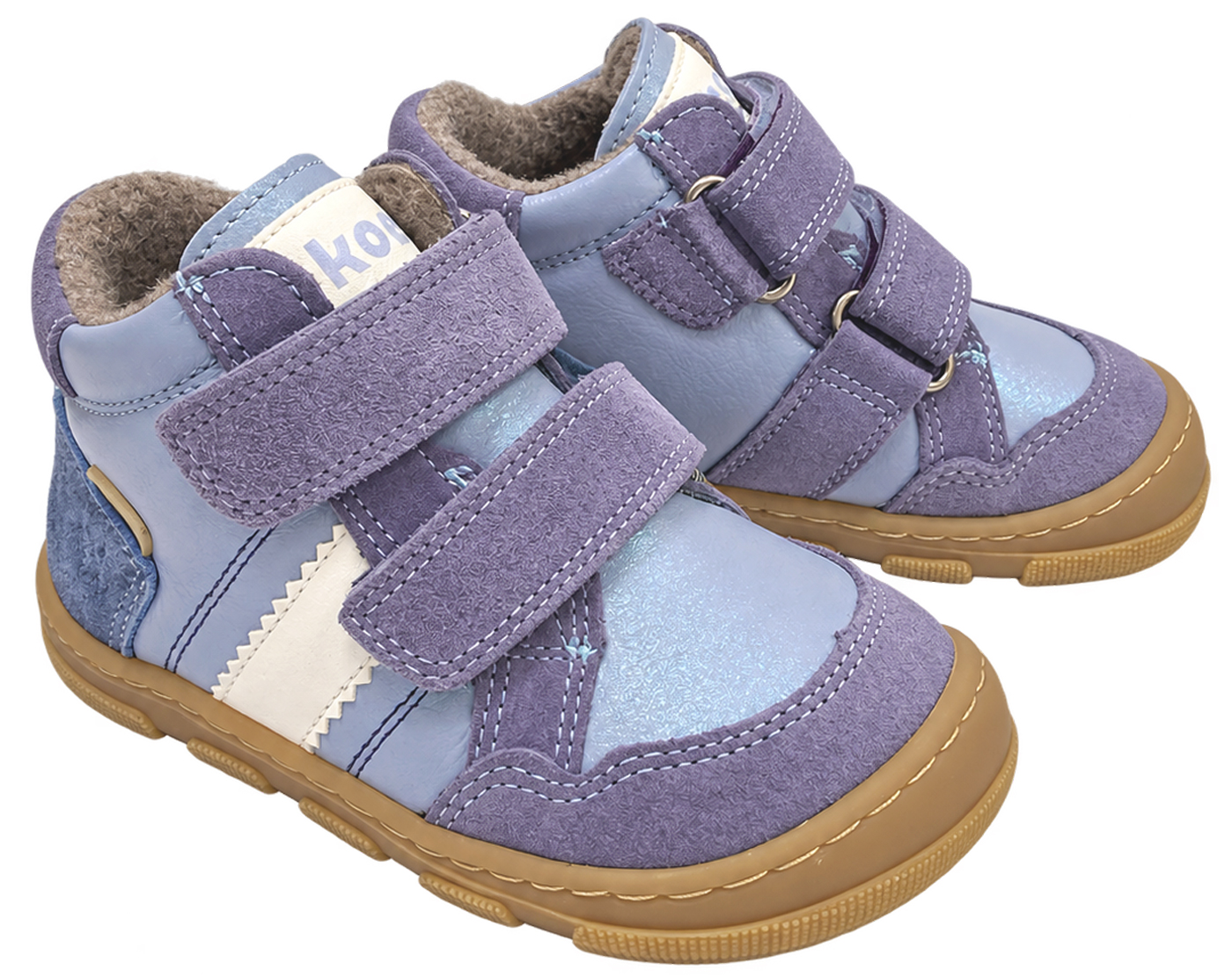 Barfußschuhe aus Leder mit Wollfleece Futter TEX Membran KOEL Barefoot *Kabriel 3.0* Extra Wide 15T008.153