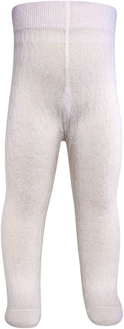 Strumpfhose aus BW Strukturstrick in Wollweiß / Latte von EWERS 905028-0902