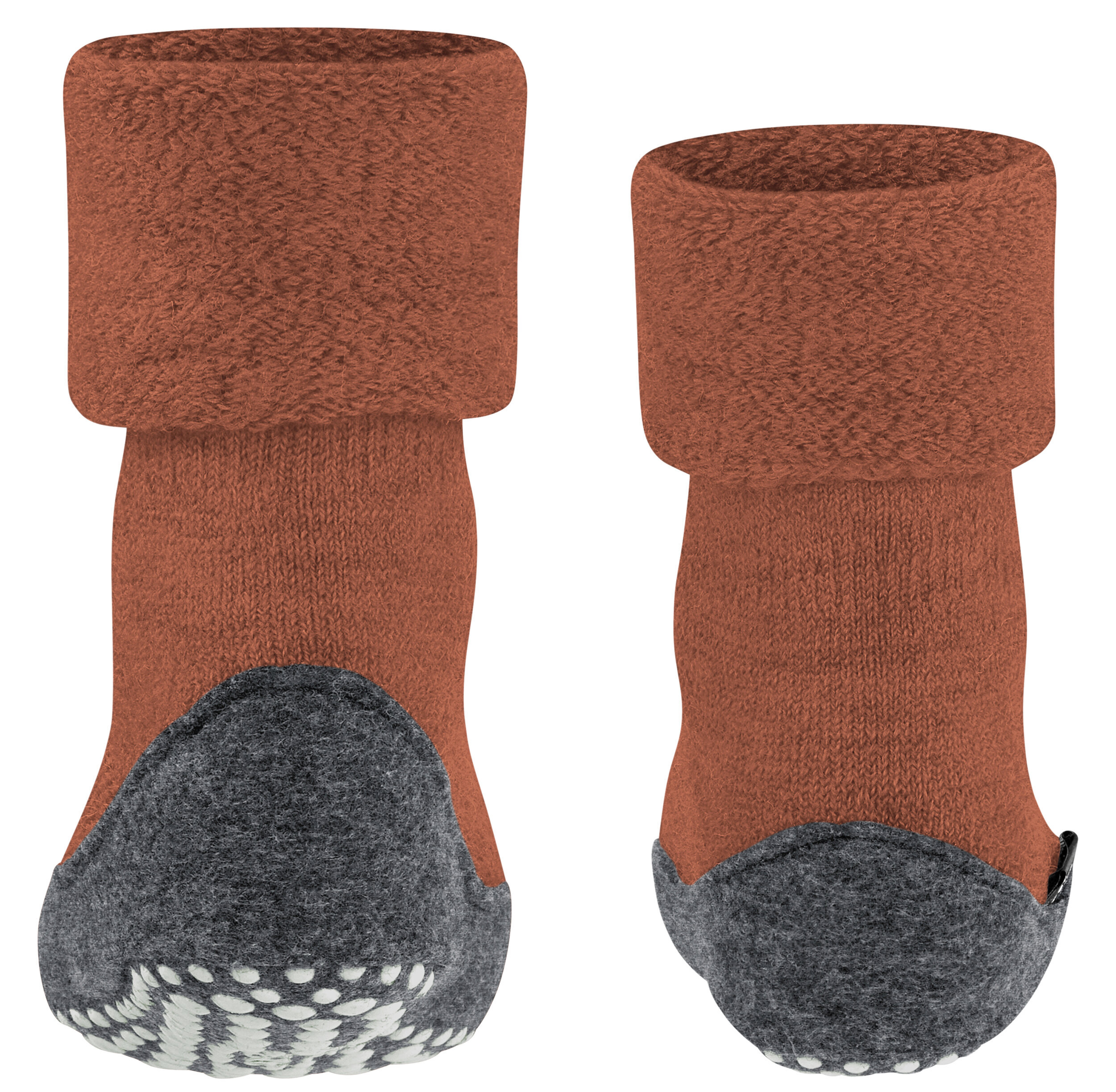COSYSHOE - Warm haltender & rutschsicherer Hausschuh aus Wolle von FALKE in TERRA