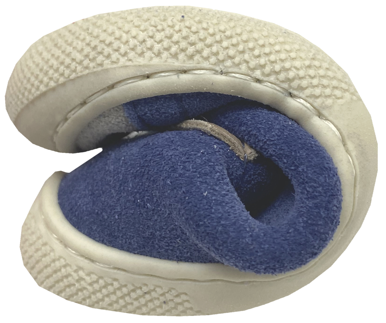 Lederschuhe mit Schnürung & Zipper aus weichem Leder von NATURINO Barefoot * Amur in Grey Azure