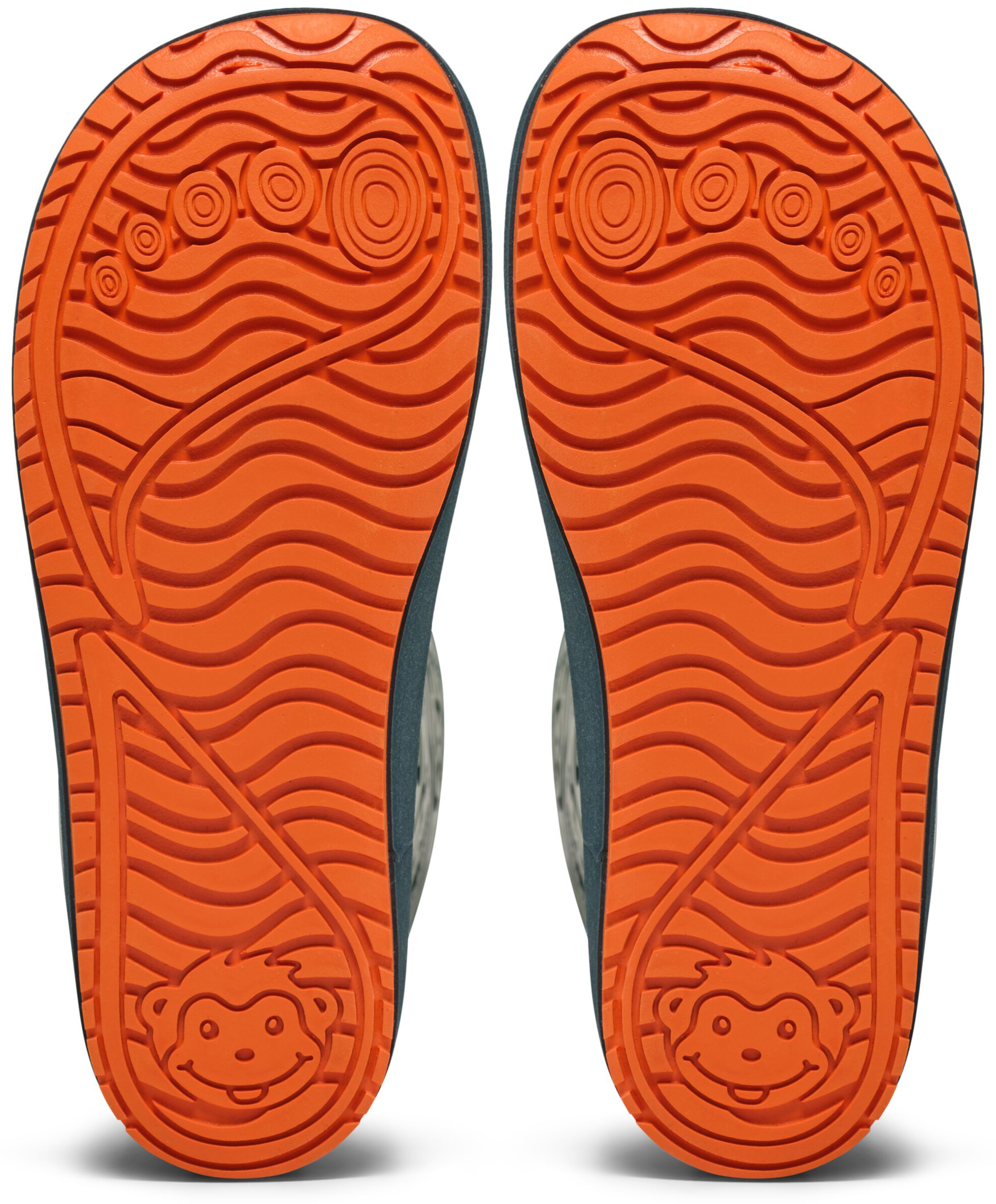 Barfuß Gummistiefel mit Warmfutter von AFFENZAHN * Vegan Puddly * Hase in Petrol